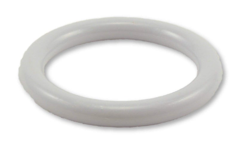 Art Cove 3 inch White Plastic Acrylic Rings 5/16 inch Thick 12 Pieces - Image 3
